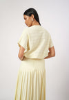 RAF Gigi Short Sleeve Top (Yellow Butter)