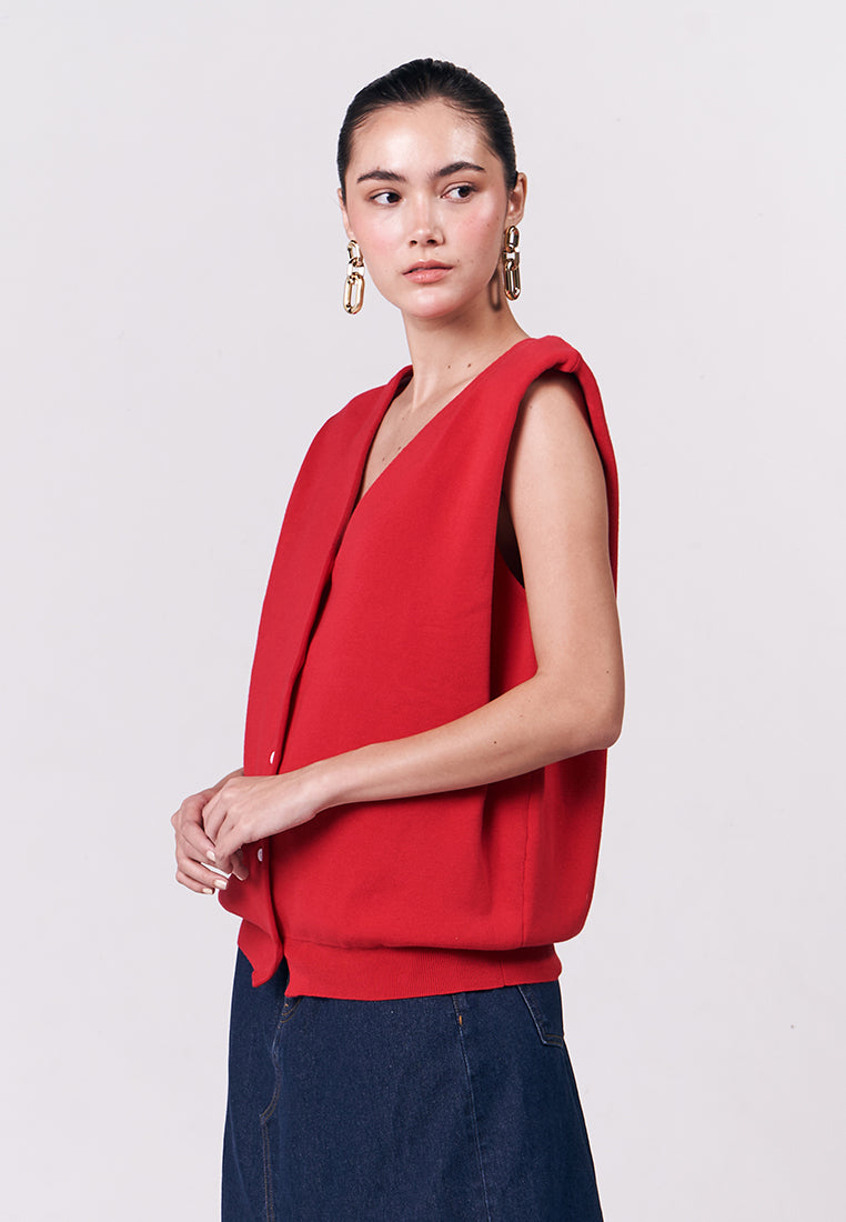 RAF Goeten Sleeveless Top (Red)