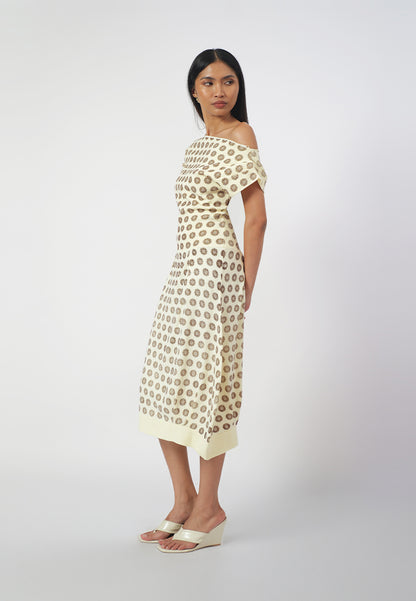 RAF Gumball Short Sleeve Dress  (Printed Butter)