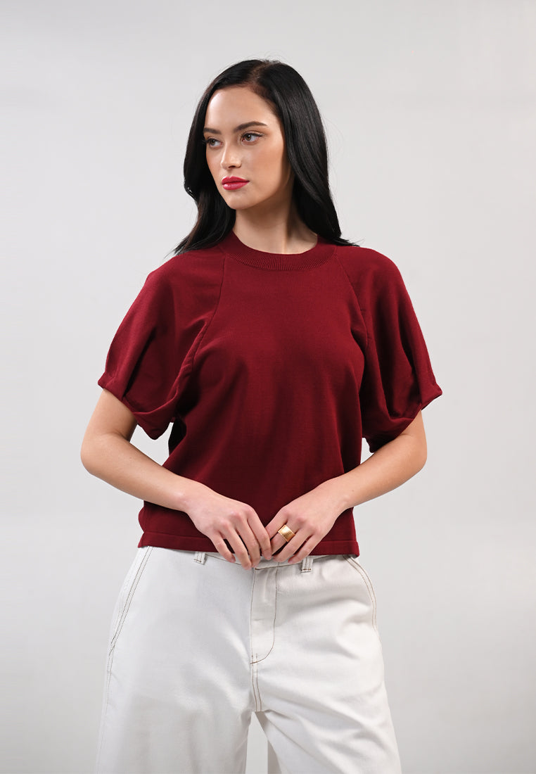 RAF Idee Short Sleeve Top (Red)