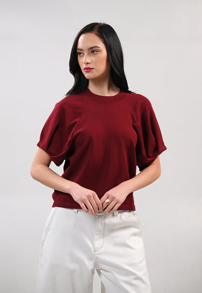 RAF Idee Short Sleeve Top (Red)