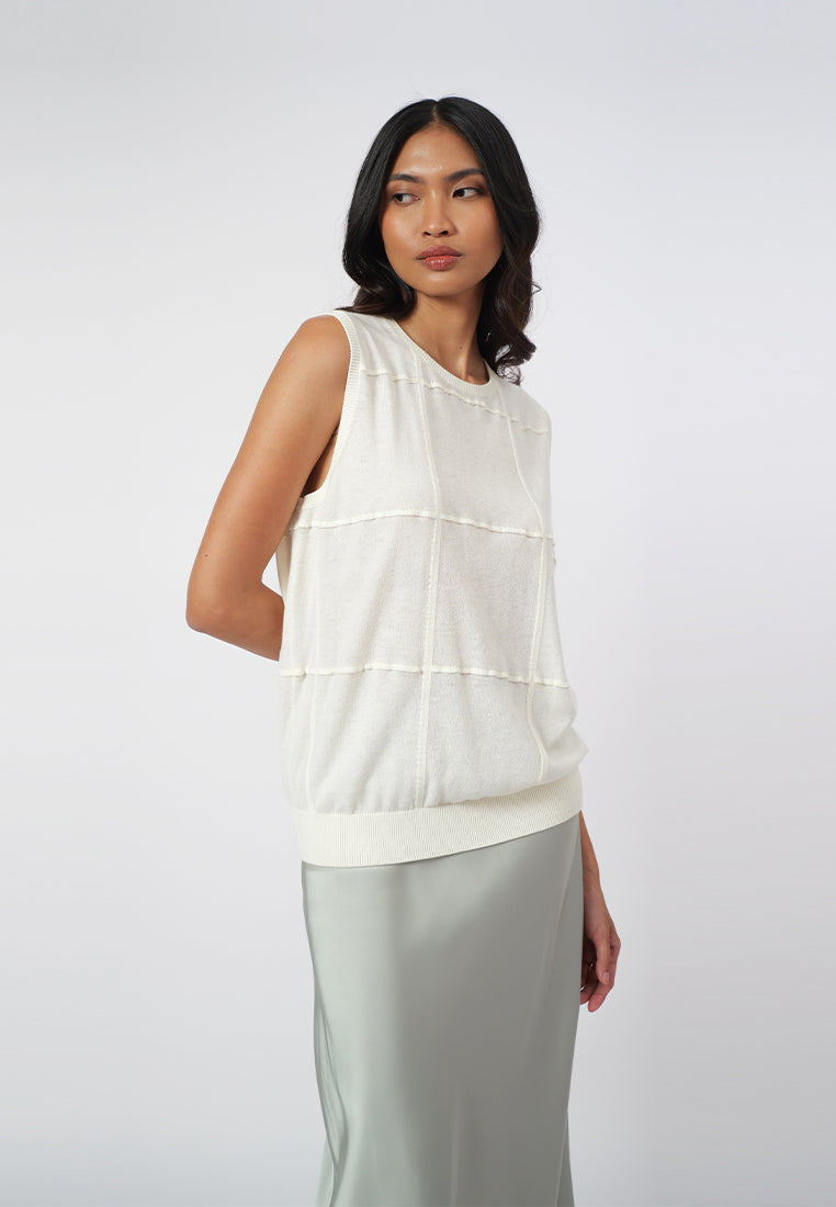 RAF Ivette Sleeveless Top (Offwhite)