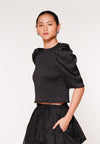 RAF Joust Quarter Sleeve Top (Black)