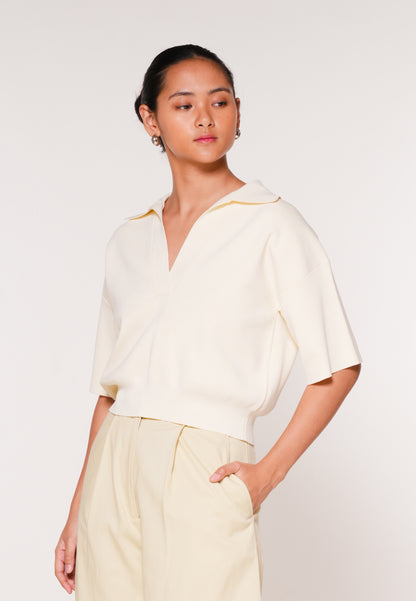 RAF Jump Short Sleeve Top (Cream)