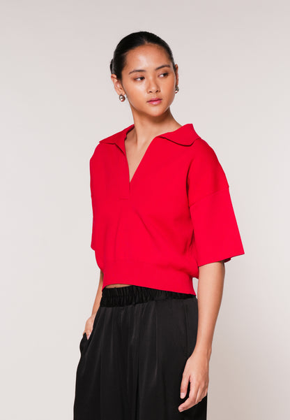 RAF Jump Short Sleeve Top (Red)