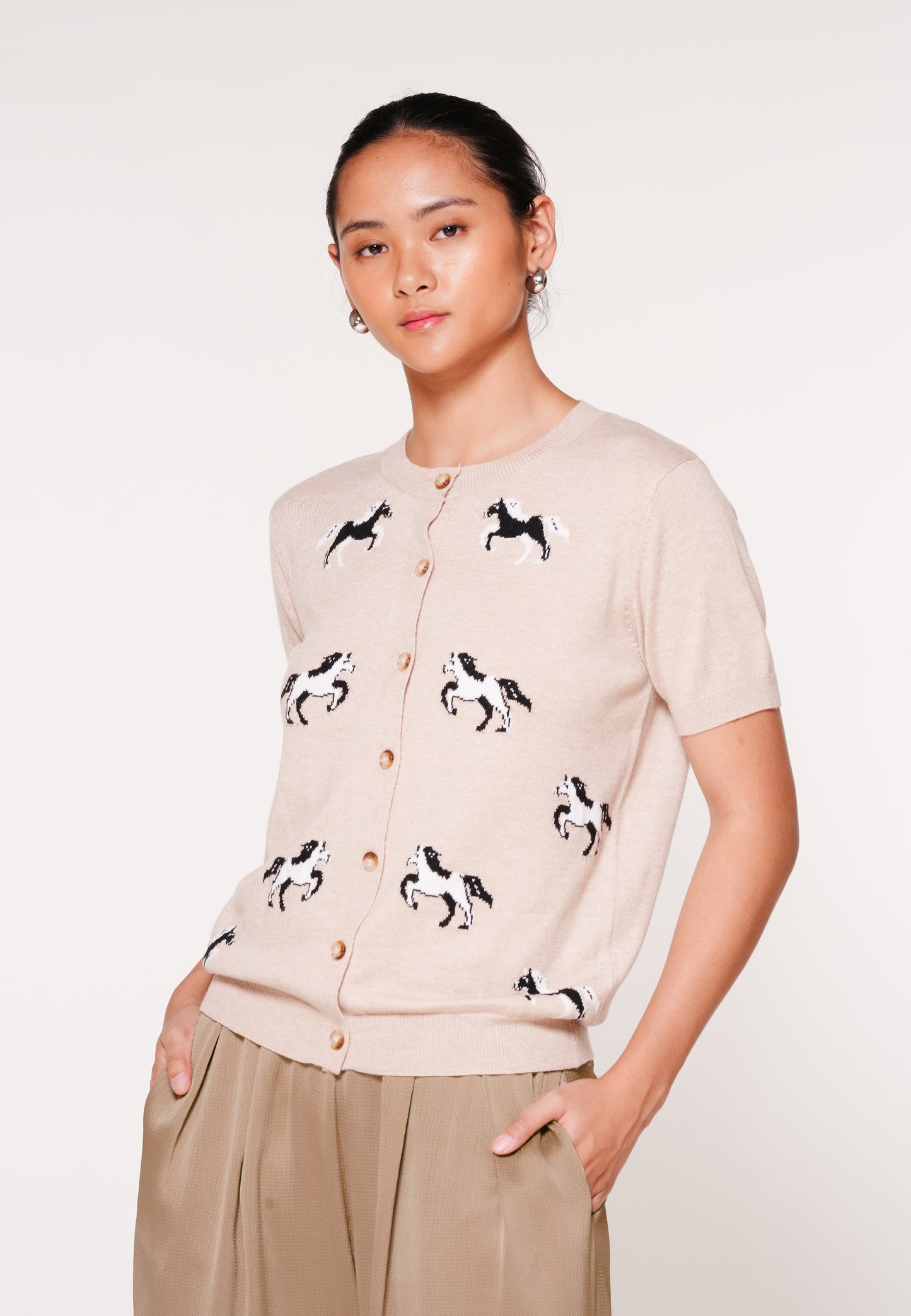 RAF Justice Short Sleeve Top (Taupe)