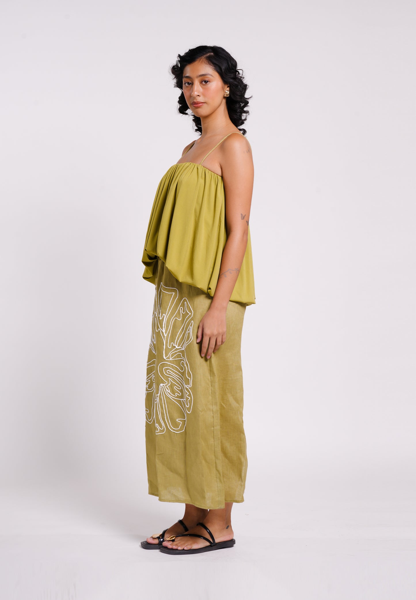 RAF Karma Sleeveless Dress (Green)