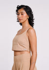 RAF Khan Sleeveless Top (Wood)