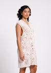 Raf Koa Sleeveless Dress  (Cream)