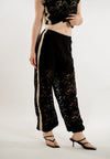 RAF Lace Pants  (Black)