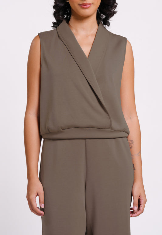 RAF New Sleeveless Top(Taupe)