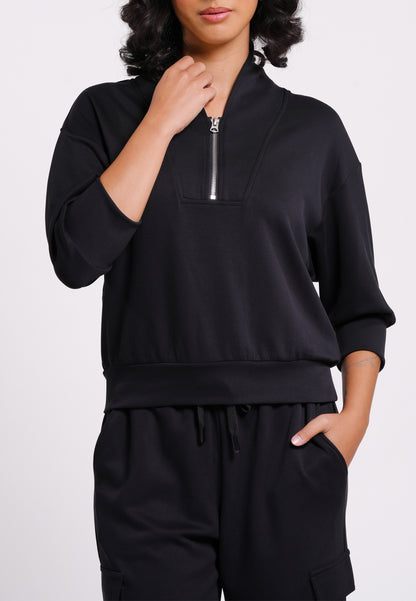 RAF Nimble Quarter Sleeve Top(Black)