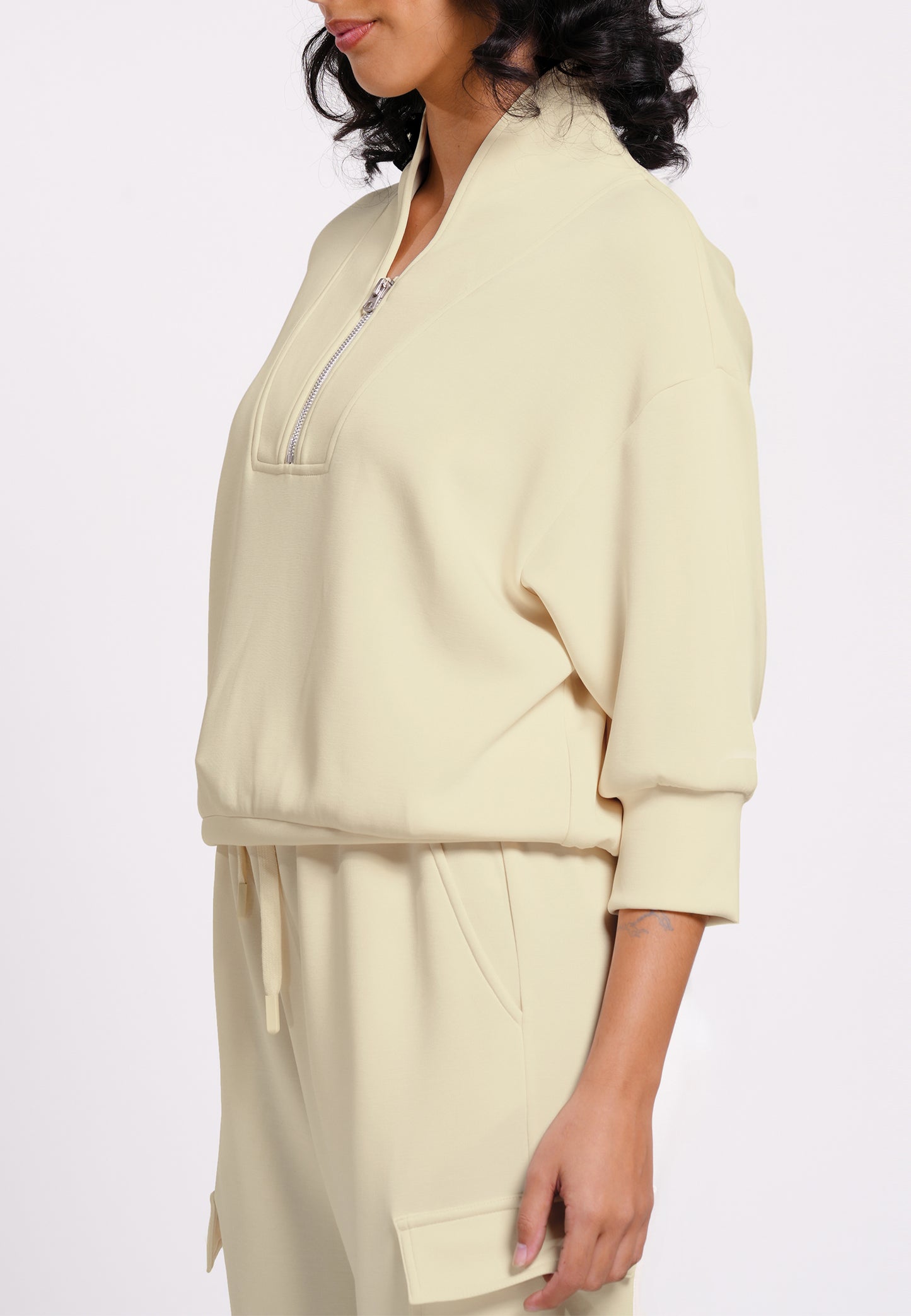 RAF Nimble Quarter Sleeve Top(Butter)