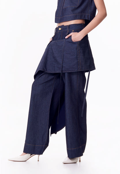 R.A.F. X nicolò  NP002 Pants W/ Belt  (Denim)