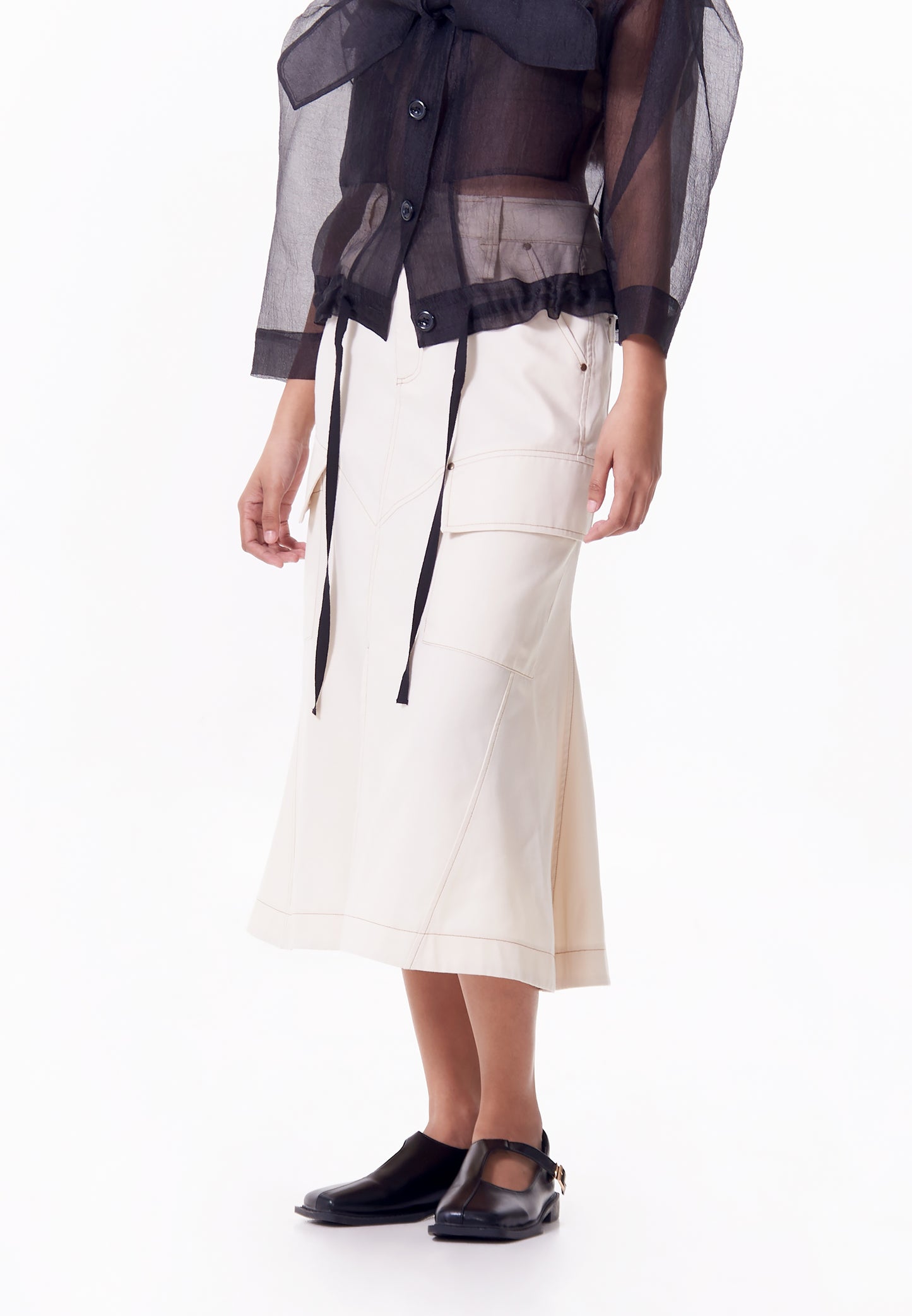 R.A.F. X nicolò  NP008 Skirt  (Beige)