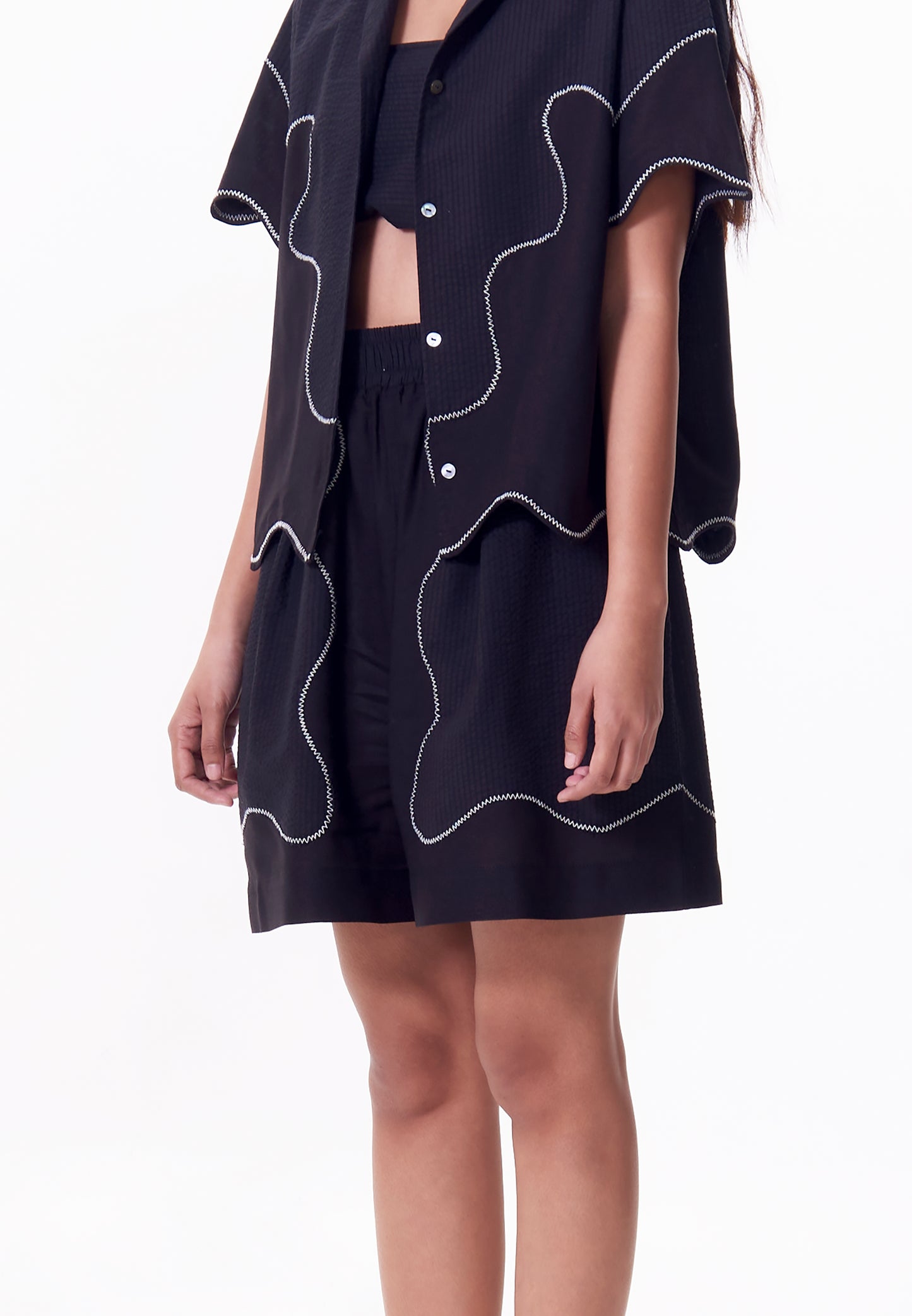 R.A.F. x nicolò NP011 Shorts (Black)