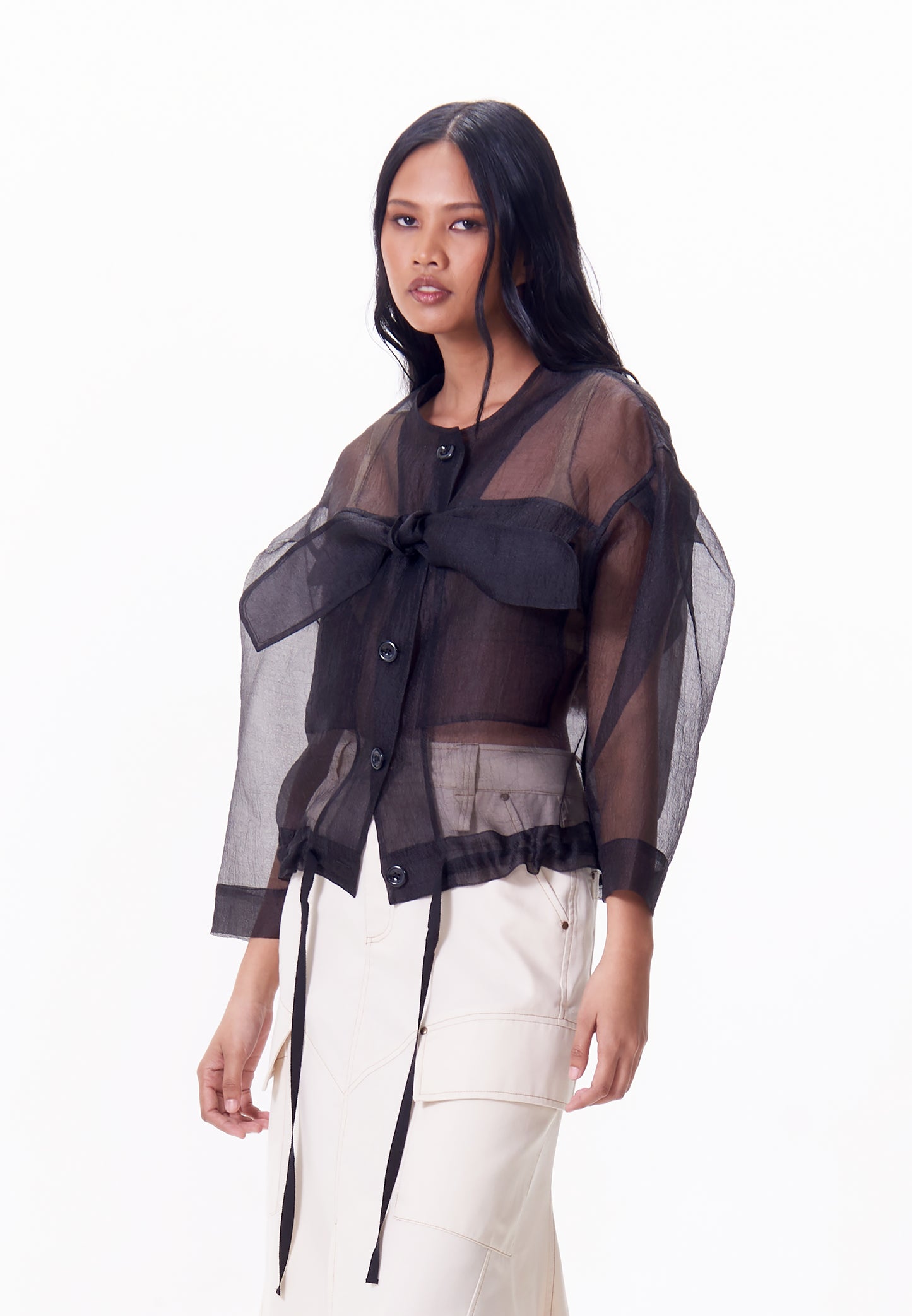 R.A.F. x nicolò NP012 Long Sleeve Top (Black)