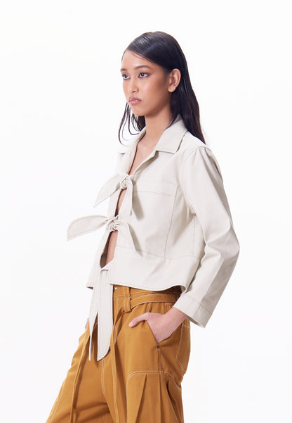 R.A.F. X nicolò  NP014 Long Sleeve Jacket (Beige)