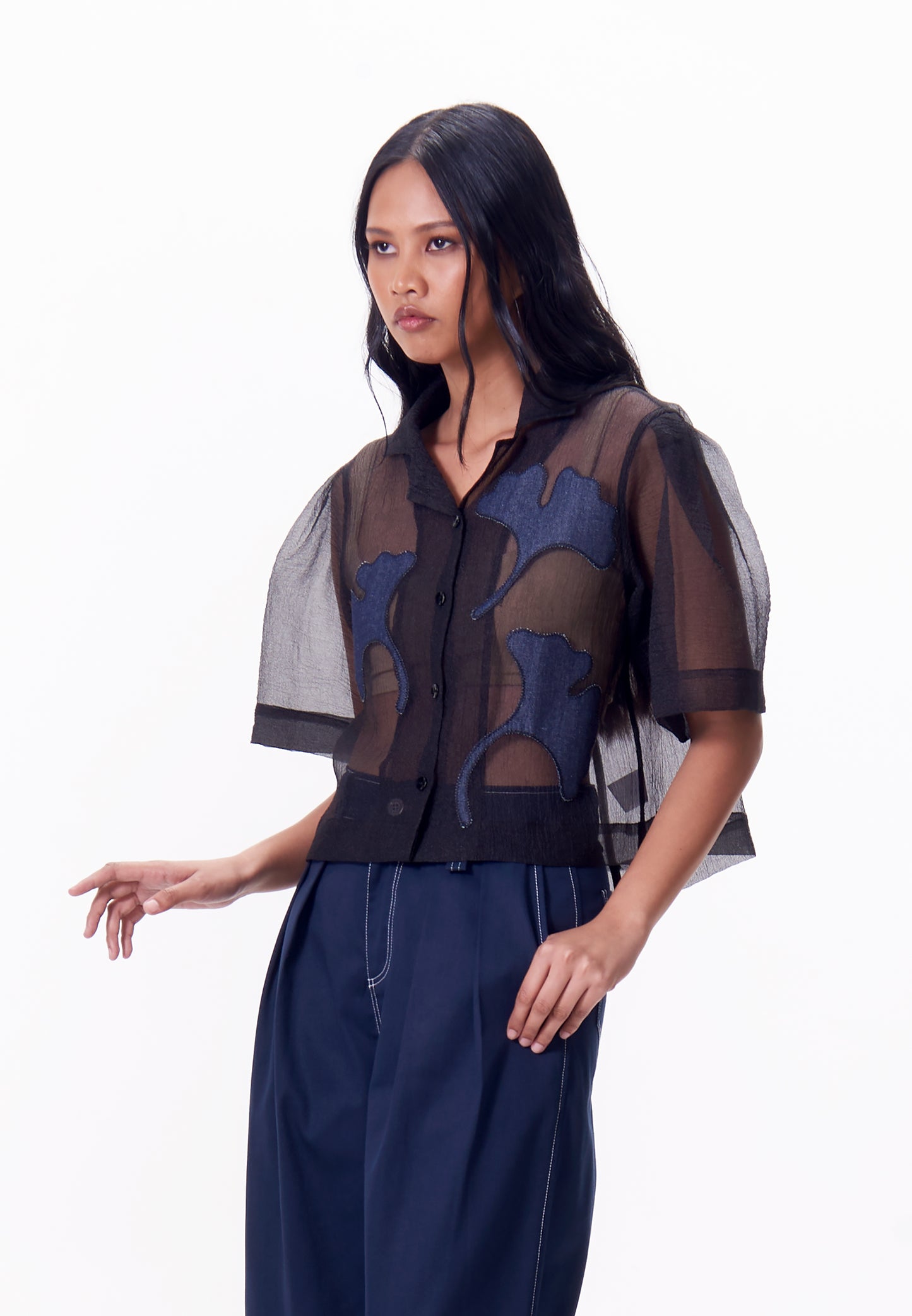 R.A.F. X nicolò  NP016 Short Sleeve Top (Black)