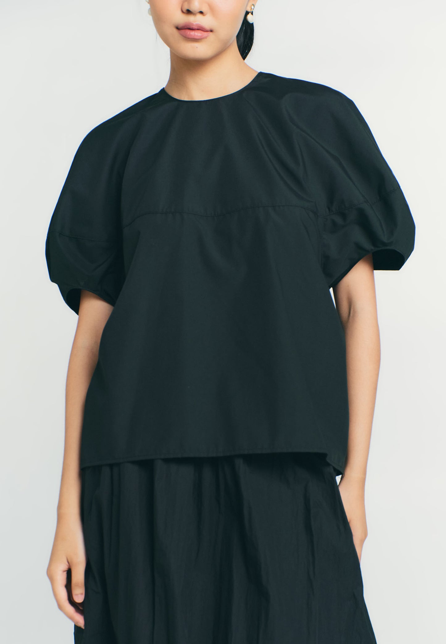 RAF Quaint Short Sleeve Top (Black)