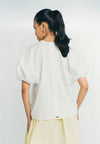 RAF Quaint Short Sleeve Top (White)