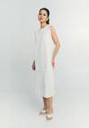 RAF Quid Sleeveless Dress (White)