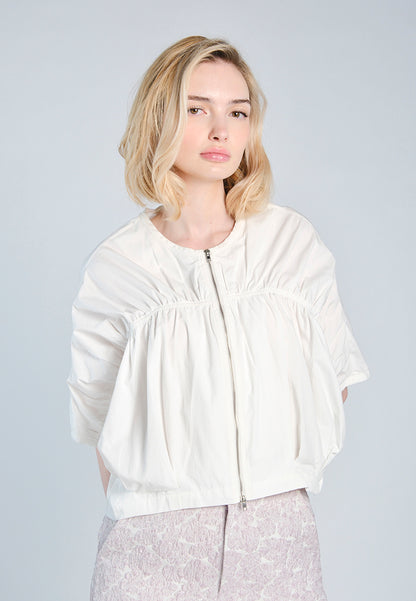 RAF Ford Quarter Sleeve Jacket Top (White)