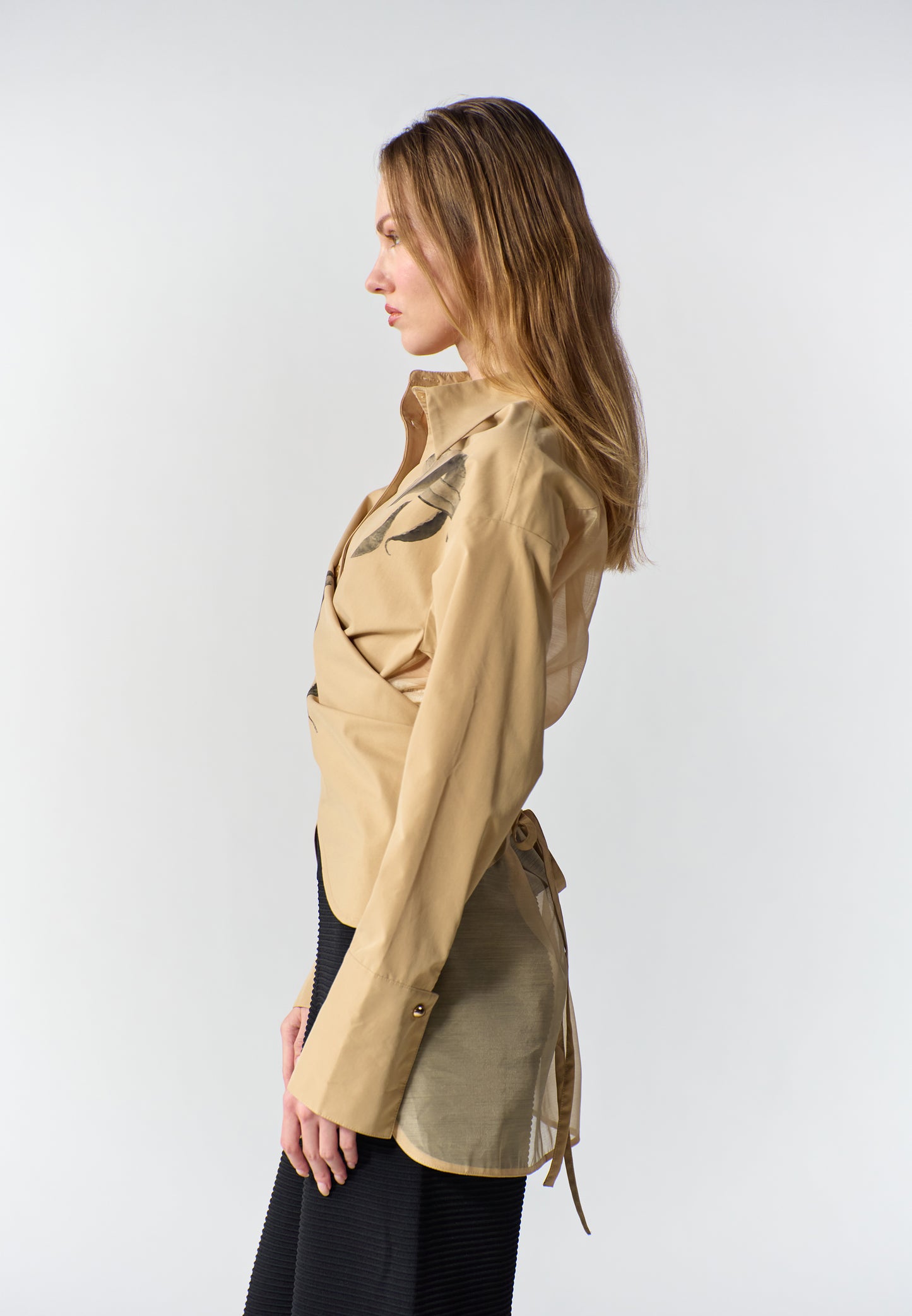 RAF Rife Long Sleeve Top (Spot Print Khaki)
