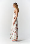 RAF Rife Sleeveless Maxi Dress (Spot Print White)
