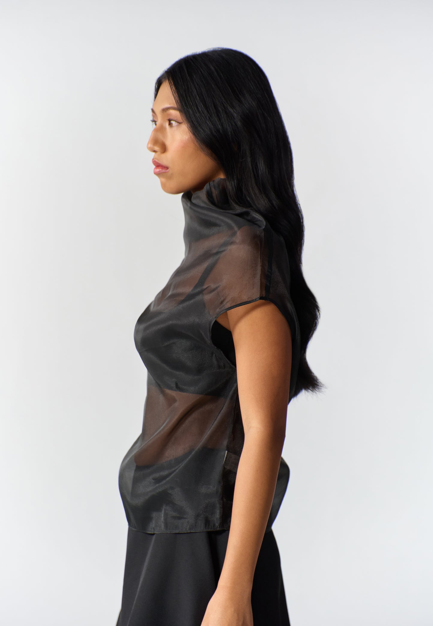 RAF Riven Extended Sleeve Top (Black)