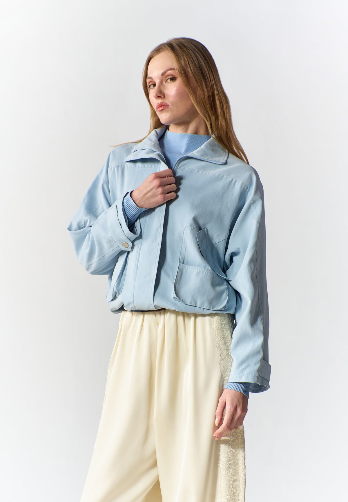 RAF Rune Long Sleeve Jacket (Light Blue)
