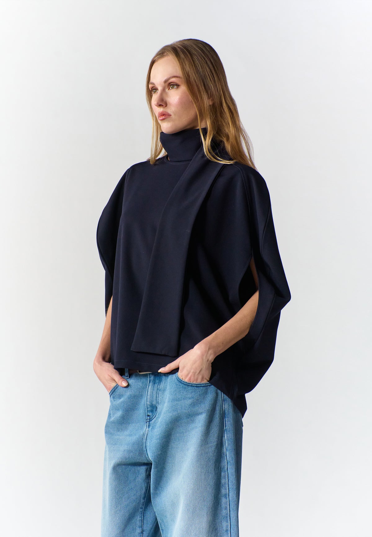 RAF Sable Short Sleeve Top (Midnight Blue)
