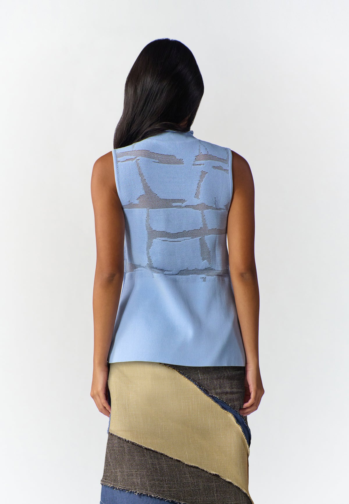 RAF Secco Sleeveless Top (Light Blue)