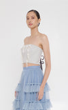 RAF X Martin Bautista Werbowy Corset Top (Lt.Gray)