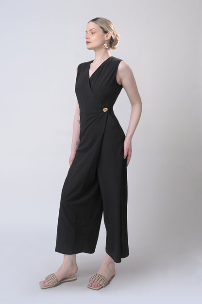 RAF Avec Sleeveless Pantsuit (Black)