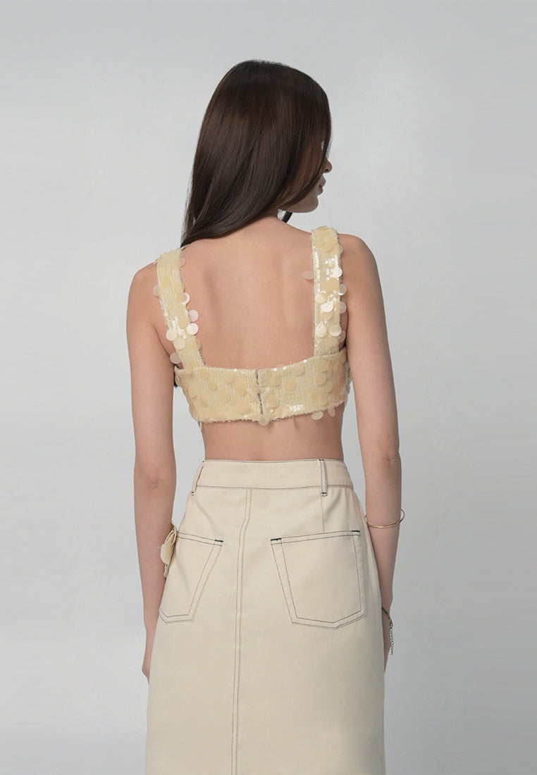 RAF Bali Bralette Top (Beige)