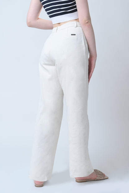 RAF Bowie Pants (White Denim)