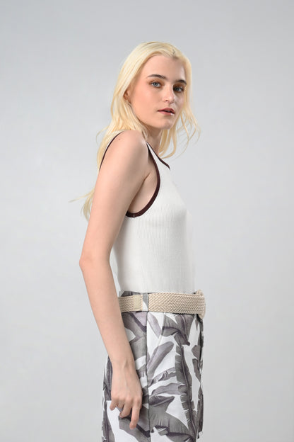 RAF Clove Sleeveless Top (Offwhite)