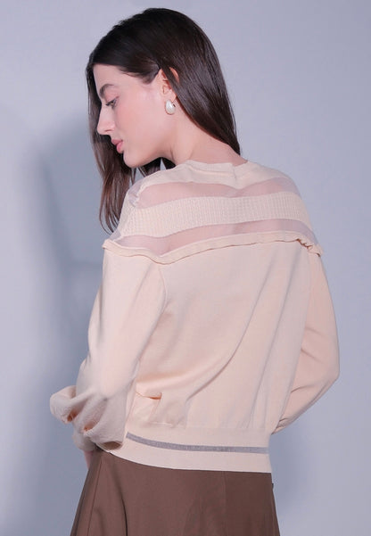 RAF Dasheill Long Sleeve Top (Beige)