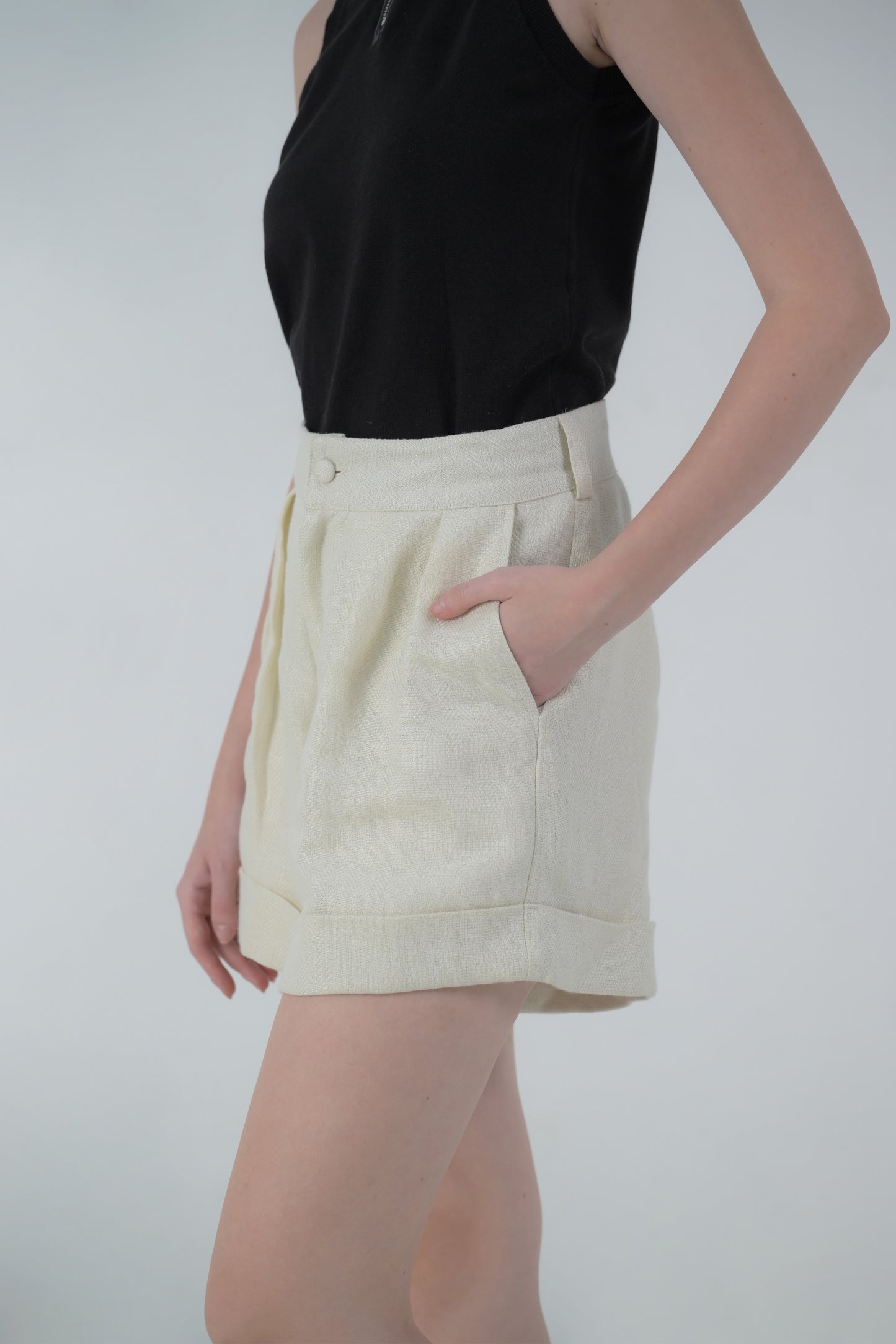 RAF Deann Shorts (Cream)