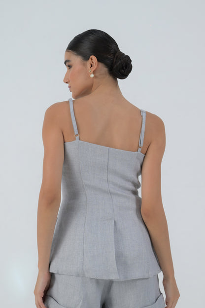 RAF Deann Sleeveless Top (Gray)