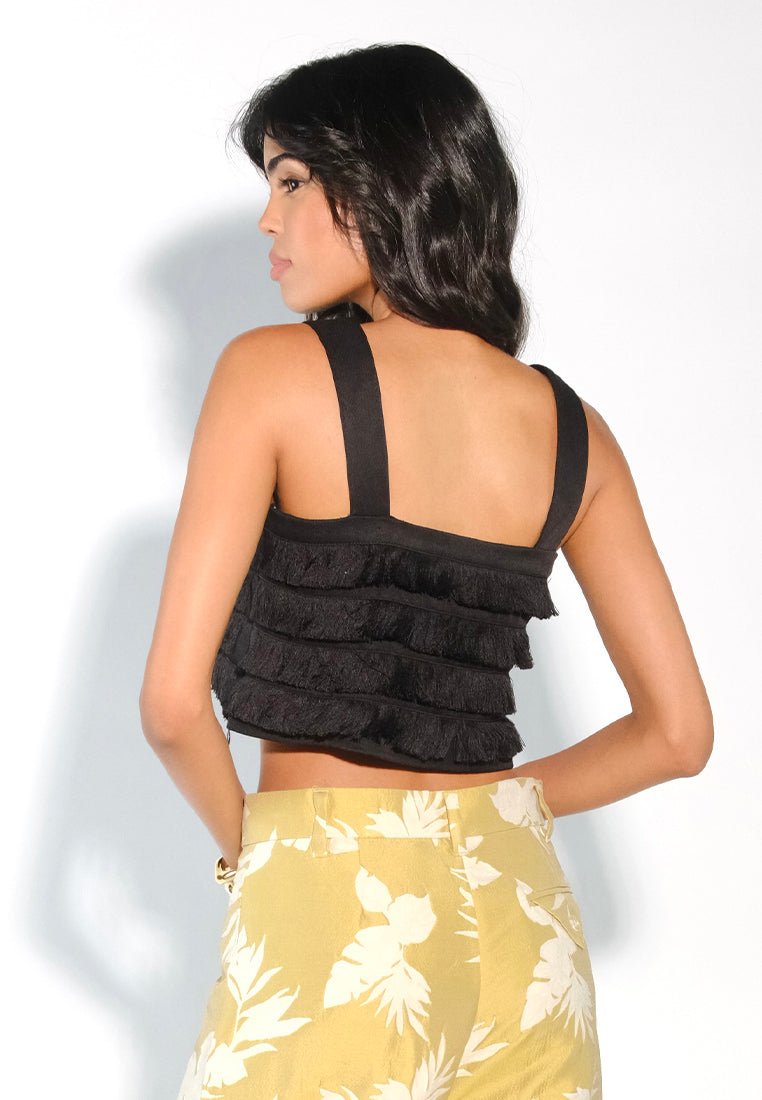 RAF Deoli Sleeveless Top (Black)