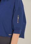 RAF Dran Quarter Sleeve Top (Navy)