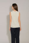 RAF Dunha Sleeveless Knit Top (Off-white)
