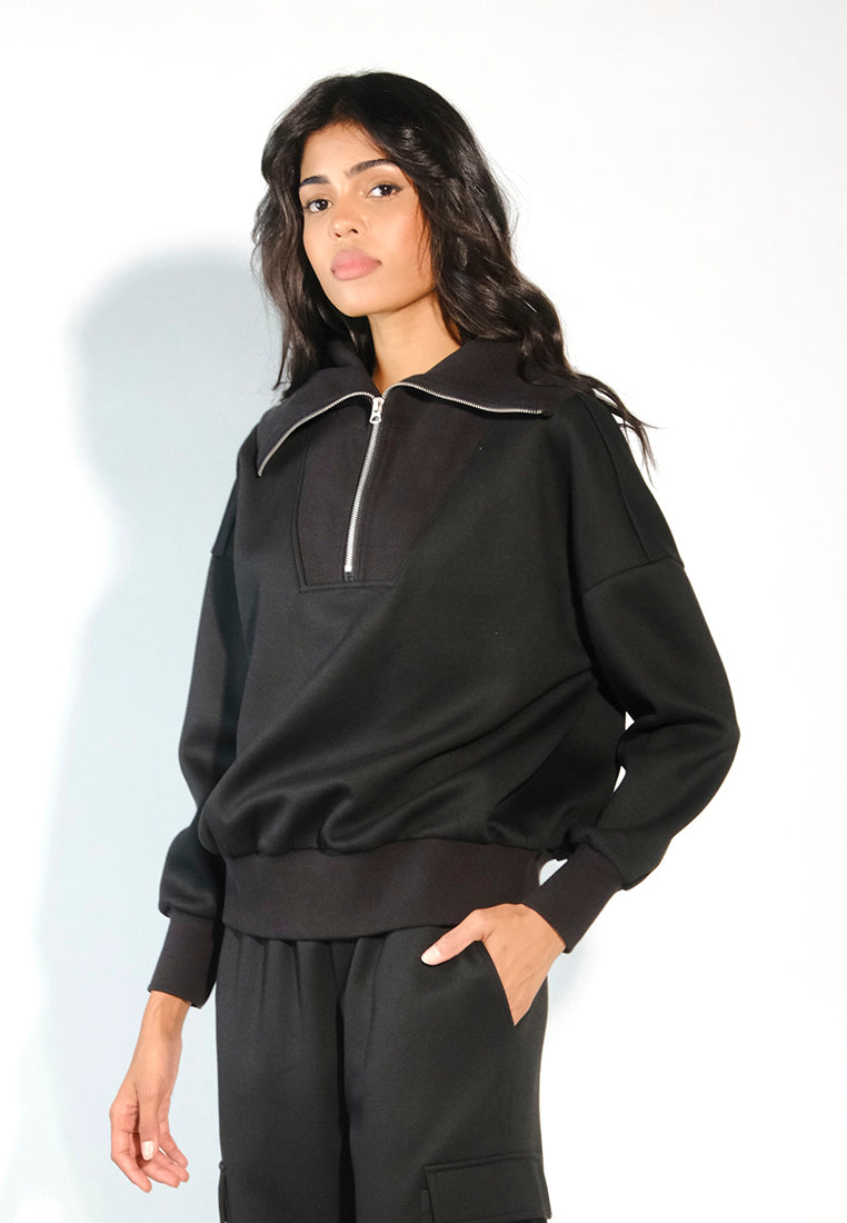 RAF Elroy Long Sleeve Top (Black)