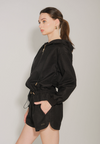 RAF Emmew Long Sleeve Playsuit (Black)