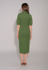 RAF Eoan Short Sleeve Dress (Green)