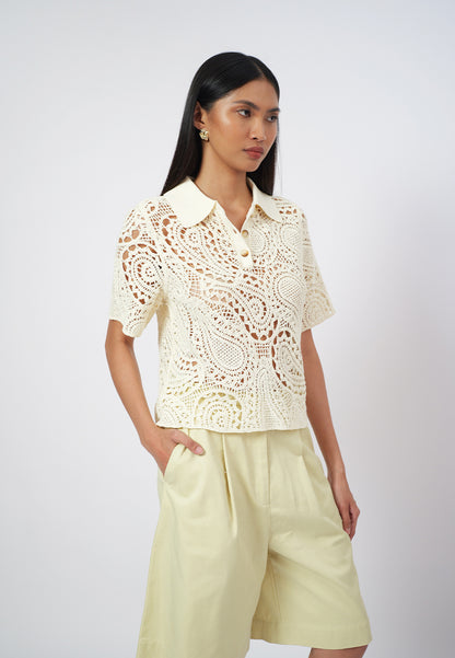 RAF Giana Short Sleeve Top (Y.Butter)