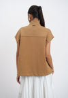 RAF Holt Extended Sleeve Top (Camel)
