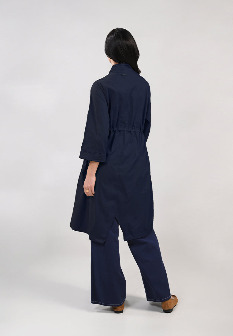 RAF Ibbley Quarter Sleeve Dress (Denim)